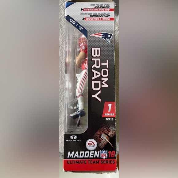 Madden 18 Ultimate Series Tom Brady blue jersey - Picture 3 of 5